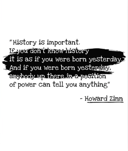 Zinn - History is Important