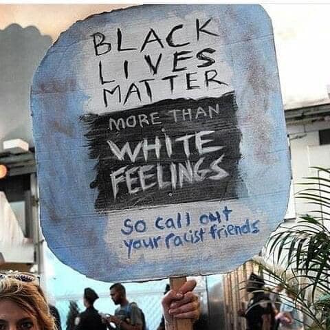 Black Lives Matter More than White Feelings