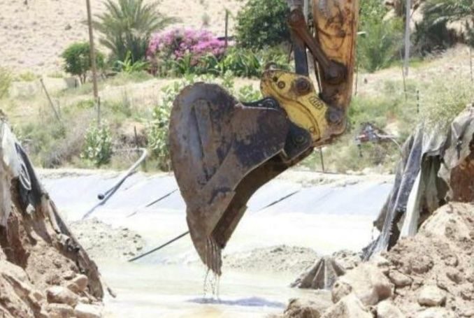 Israeli Forces Destroy Irrigation Ponds in Jordan Valley