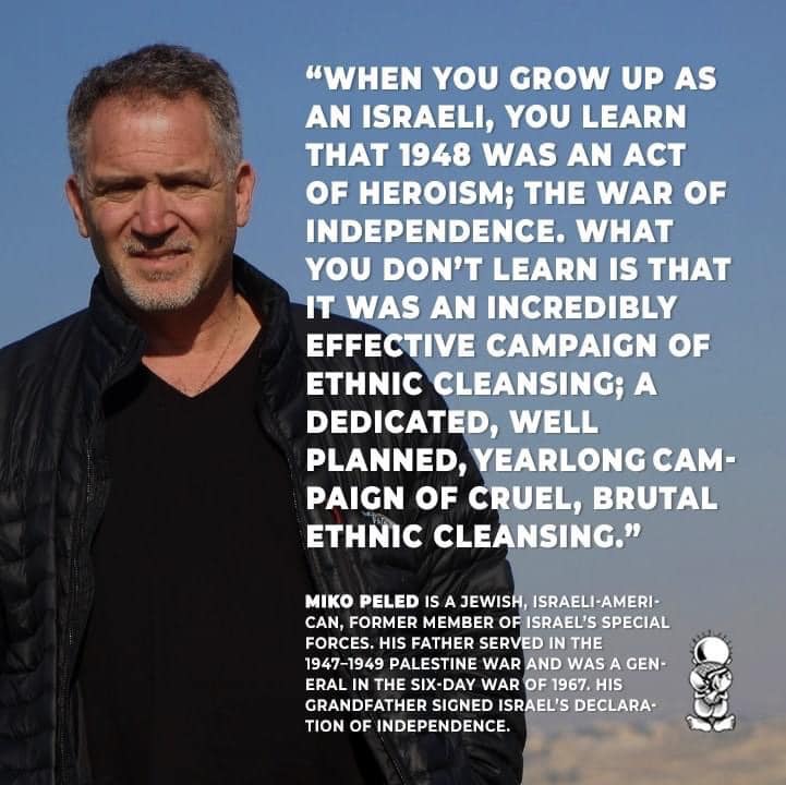 Miko Peled history quote