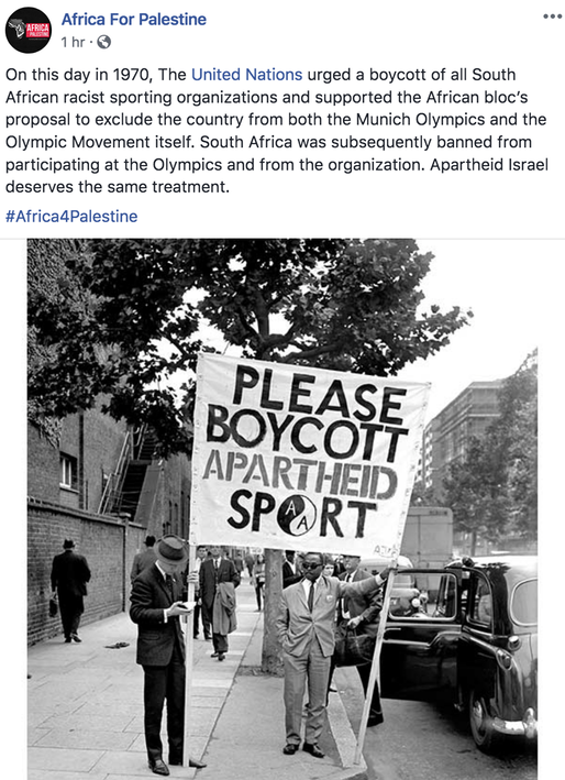 Please Boycott Apartheid Sport