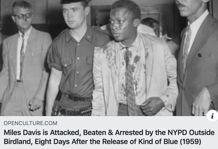 Miles Davis beaten by police