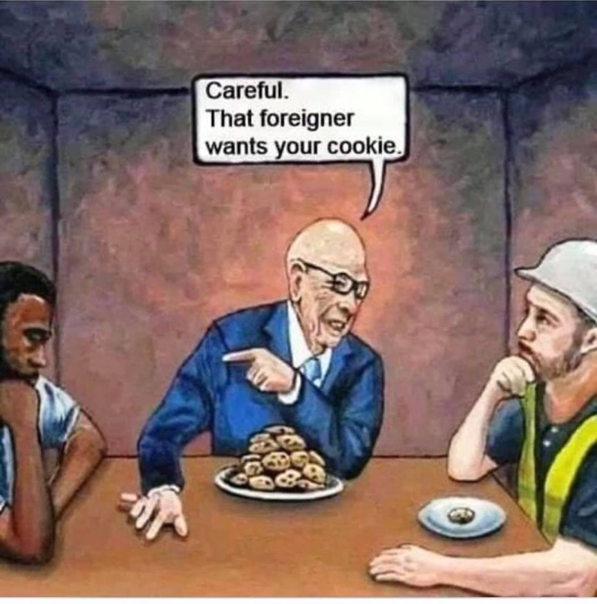 That Foreigner Wants Your Cookie