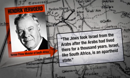 Verwoerd on Israel as apartheid