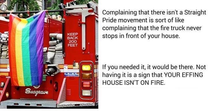 Your House Isn't on Fire